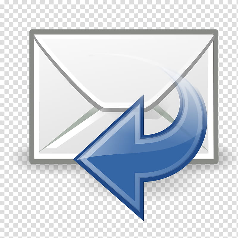 Email Symbol, Bounce Address, Message, Email Forwarding, Gmail, Filemail, Communication Source, Blue transparent background PNG clipart