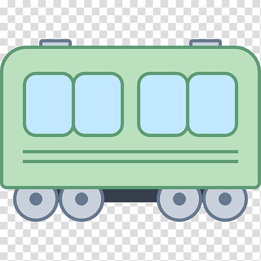 Car, Railroad Car, Rail Transport, Vehicle, Japanese Domestic Market, Green, Line, Area transparent background PNG clipart