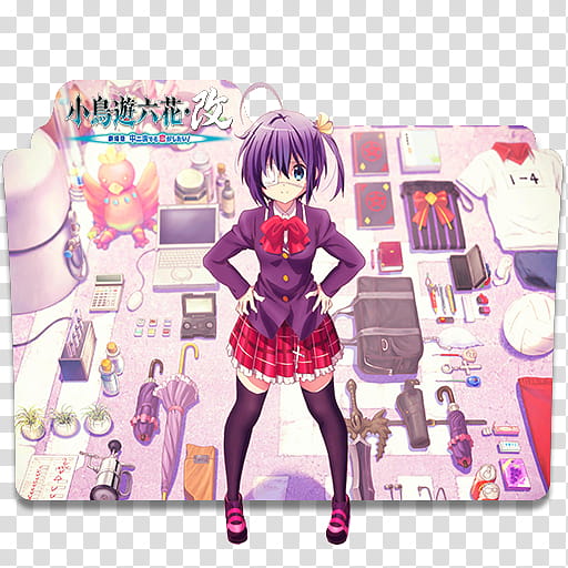 Anime Icon Pack  Fall Part , Chuunibyou demo Koi ga Shitai!  transparent background PNG clipart