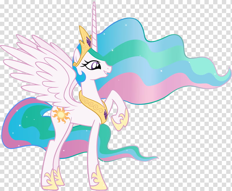 Celestia, white and teal unicorn illustration transparent background PNG clipart