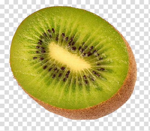 Green aesthetic, slice kiwi fruit transparent background PNG clipart