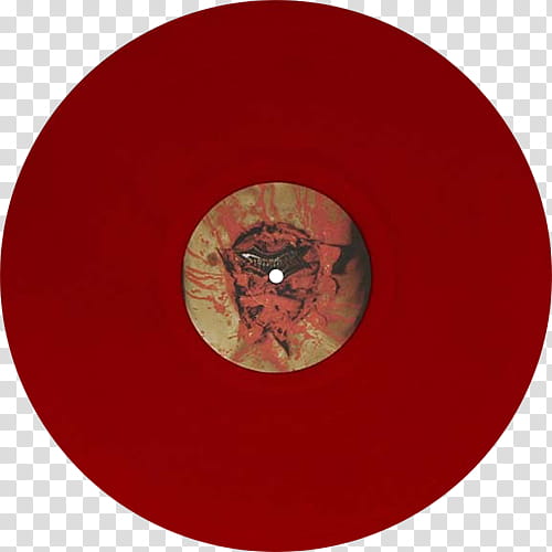 Red Circle, Phonograph Record, Dismember, Music, Album, LP Record, Album Cover, Discogs transparent background PNG clipart
