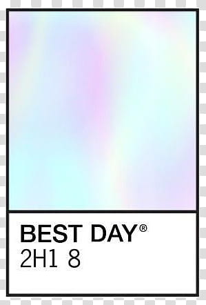 Pantone s, best day h  text transparent background PNG clipart