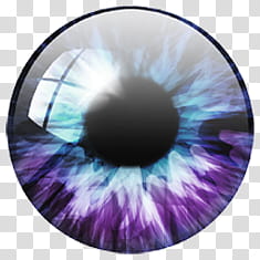 Iris , purple and blue human eye illustration transparent background PNG clipart