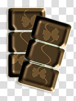 Chocolate is a sweet weakness, brown and beige illustration transparent background PNG clipart