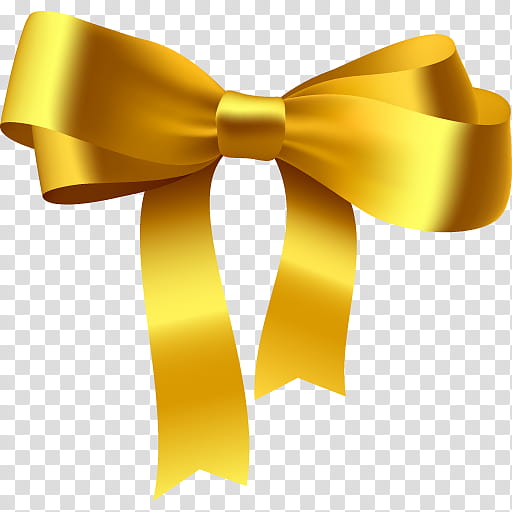 Gold Ribbon Ribbon, Gift, Gift Wrapping, Textile, Bow Tie, Sticker, Sheer Fabric, Yellow transparent background PNG clipart