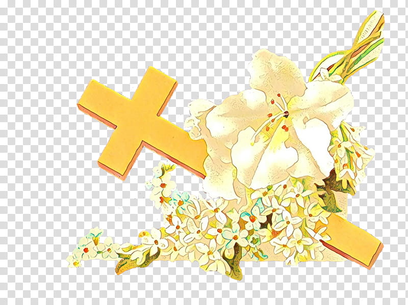 Bouquet Of Flowers Drawing, Christian Cross, Cut Flowers, Easter Lily, Christianity, Flower Bouquet, Floral Design, Petal transparent background PNG clipart