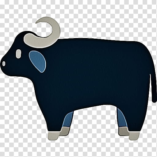 Emoji, Water Buffalo, Cattle, Ox, American Bison, Emoticon, African Buffalo, Bovine transparent background PNG clipart