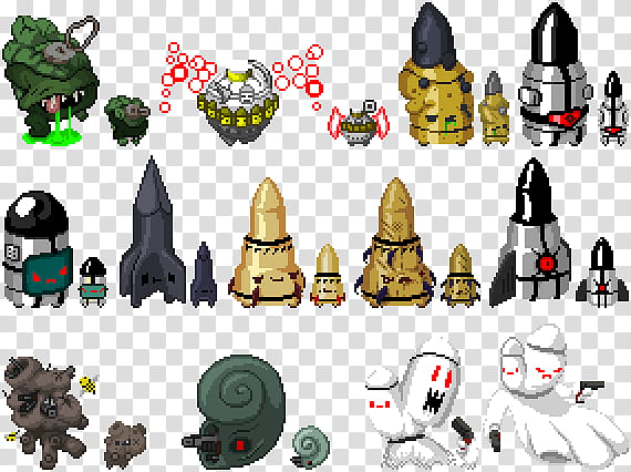 Enter the Gungeon: New Enemies transparent background PNG clipart