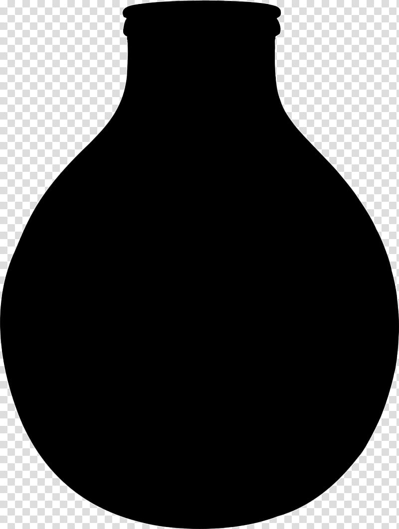 Black M Vase transparent background PNG clipart