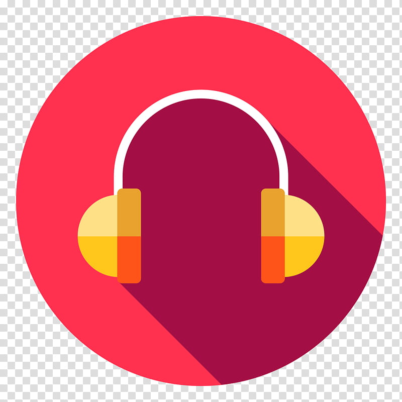 Headphones, Xiaomi Mi Earphones Basic, Headset, User Interface, Red, Audio Equipment, Circle, Material Property transparent background PNG clipart
