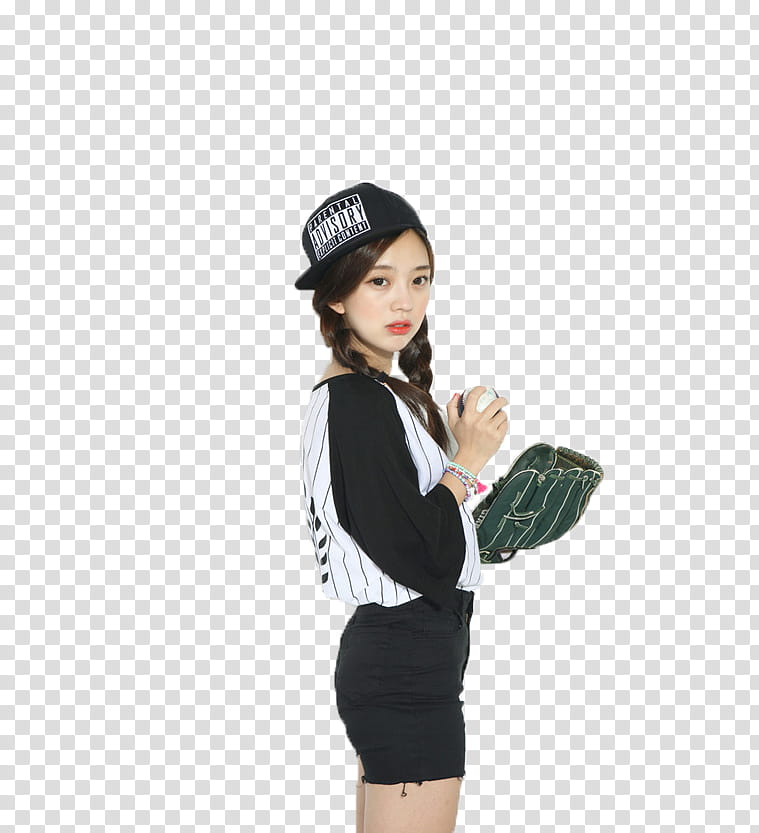 Park Seul Sport girl , woman wearing black fitted cap transparent background PNG clipart