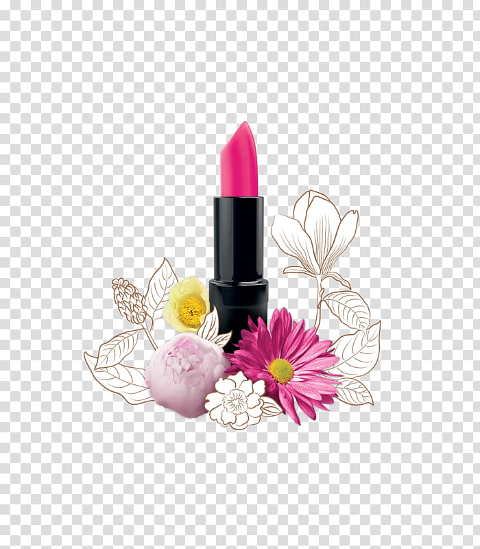 Pink Flower, Lip Balm, Lipstick, Cosmetics, Karen Murrell Lipstick, Foundation, Candelilla Wax, Eye Shadow transparent background PNG clipart