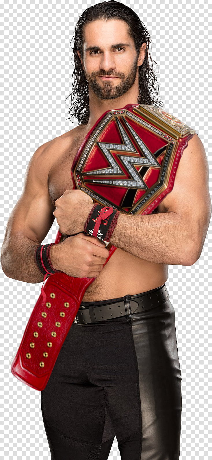 Seth Rollins Universal Champion NEW  transparent background PNG clipart