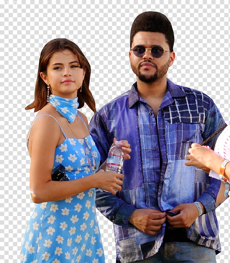 Selena Gomez And The Weeknd transparent background PNG clipart