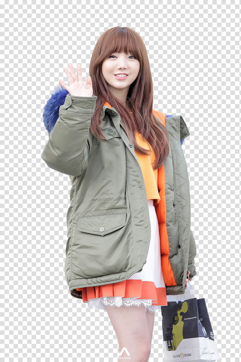 RENDER KEI JOY, female artist wearing grey hooded jacket transparent background PNG clipart