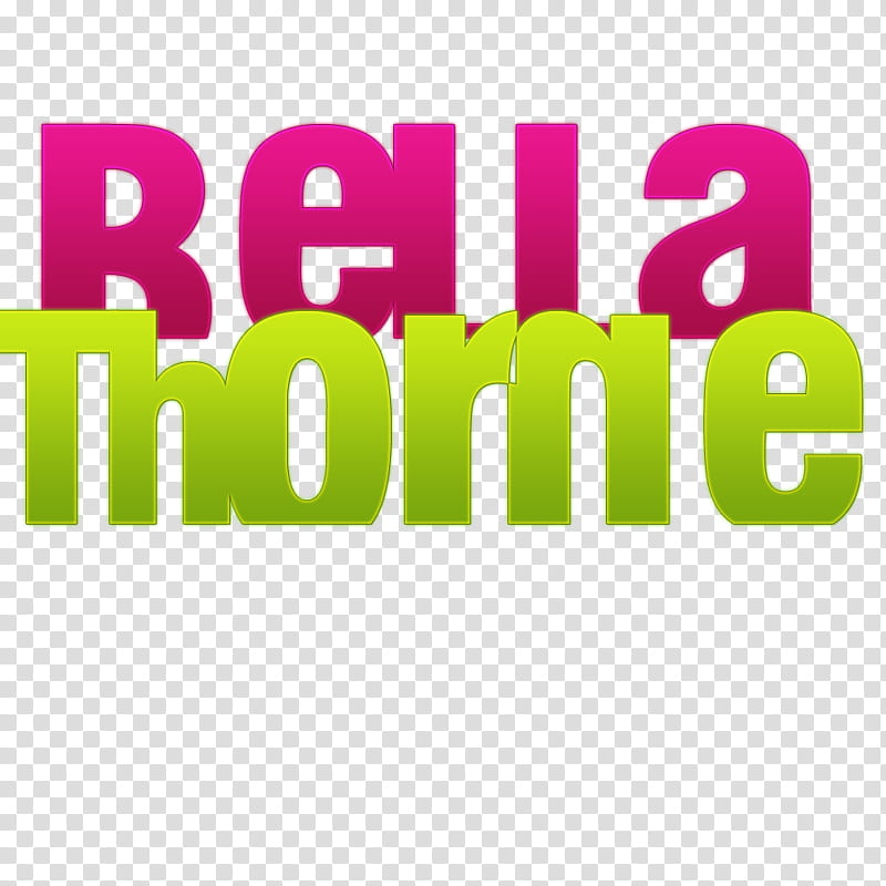 Recursos Para Scape, pink and green Bella Thorne text transparent background PNG clipart