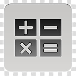Quadrates Extended, calculator icon transparent background PNG clipart