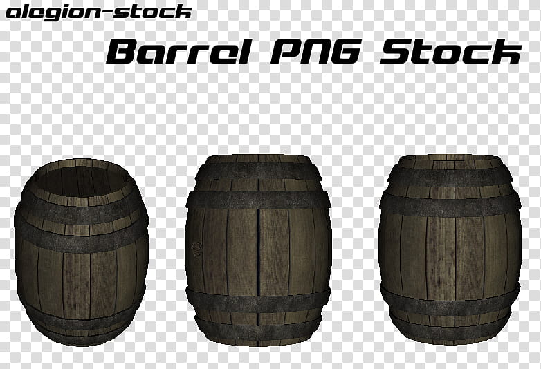 Barrel , three brown barrels illustration transparent background PNG clipart