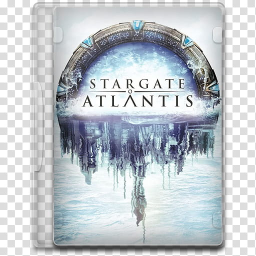 TV Show Icon , StarGate, Atlantis , Stargate Atlantis movie case transparent background PNG clipart