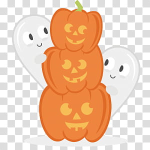 Halloween s, pumpkins Halloween illustration transparent background PNG clipart