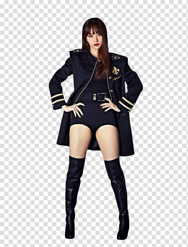 EXID Hani, +Hani- transparent background PNG clipart