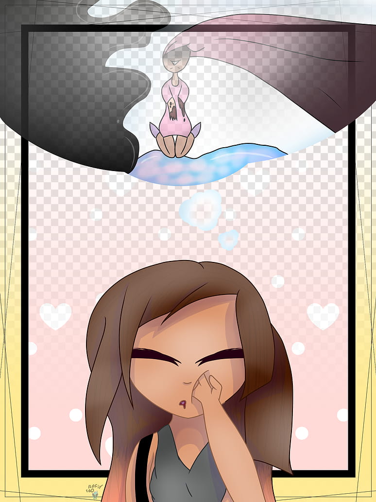 Tea Time : Daydreaming Some Weird..... Idk transparent background PNG clipart