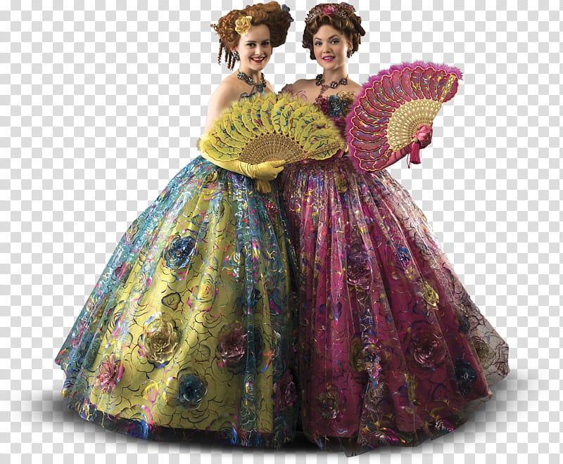 Drizella and Anastasia transparent background PNG clipart