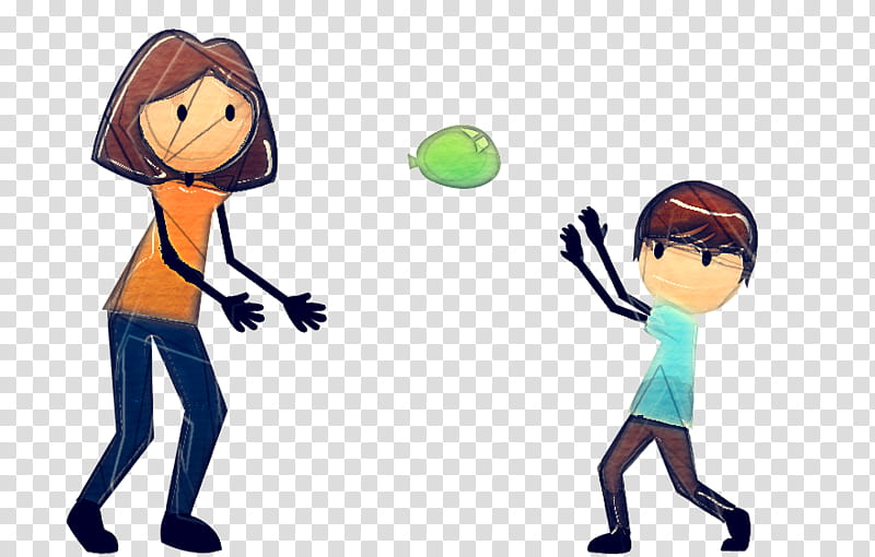 Soccer ball, Cartoon, Throwing A Ball, Playing Sports, Sharing, Conversation, Animated Cartoon transparent background PNG clipart