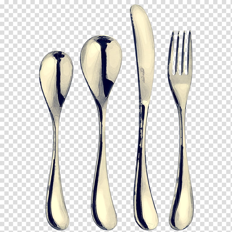 cutlery tableware fork spoon kitchen utensil, Tool, Household Silver, Table Knife, Metal transparent background PNG clipart
