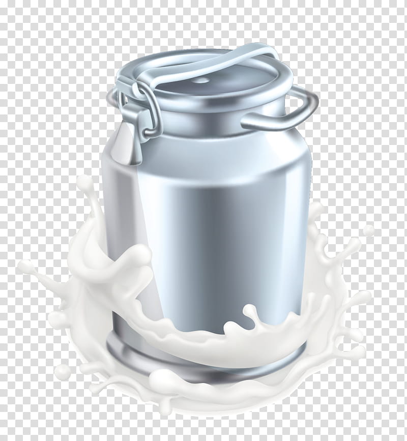 Ice Cream, Milk, Dairy Products, Mixer, Kettle, Milk Churn, Teapot, Bucket transparent background PNG clipart