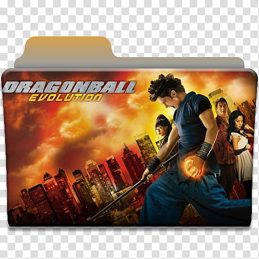 Dragonball Evolution  Folder Icon, Dragonball Evolution () transparent background PNG clipart