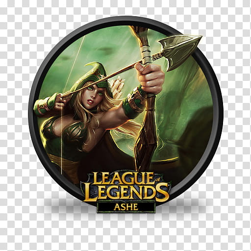 LoL icons, League of Legends Ashe character box transparent background PNG clipart