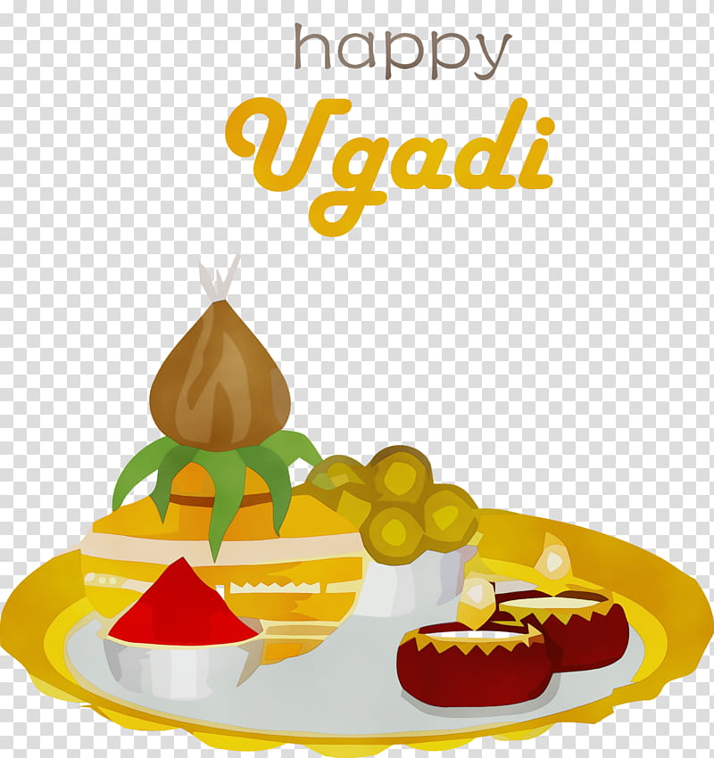 food group natural foods food cuisine dish, Ugadi, Yugadi, Hindu New Year, Watercolor, Paint, Wet Ink, Vegetarian Food transparent background PNG clipart