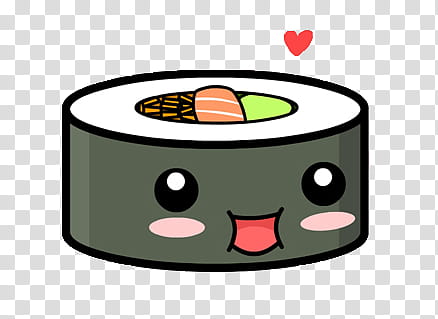 Cute, sushi transparent background PNG clipart