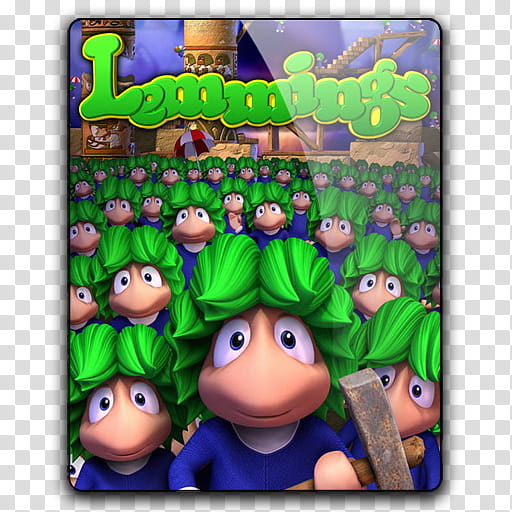 Game Icons Lemmings V Lemmings Transparent Background Png