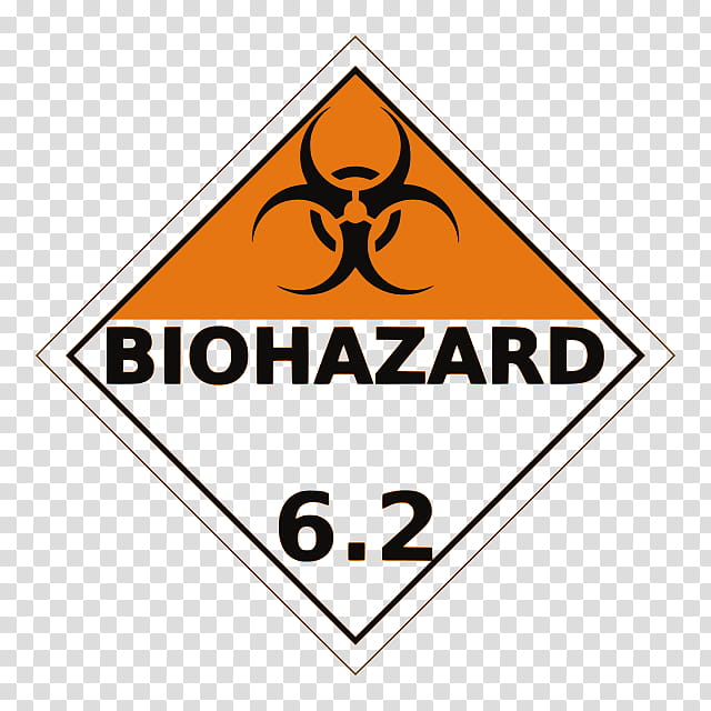 Biological Hazard Text, Dangerous Goods, Logo, Placard, Symbol, Angle, Thumb, Sign transparent background PNG clipart