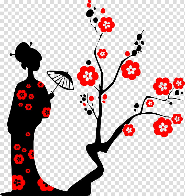 Blooming Cherry Sakura Branch with Flower Buds Black and White Drawing of  a Blossoming Tree in Spring Stock Vector  Illustration of design graphic  119793451