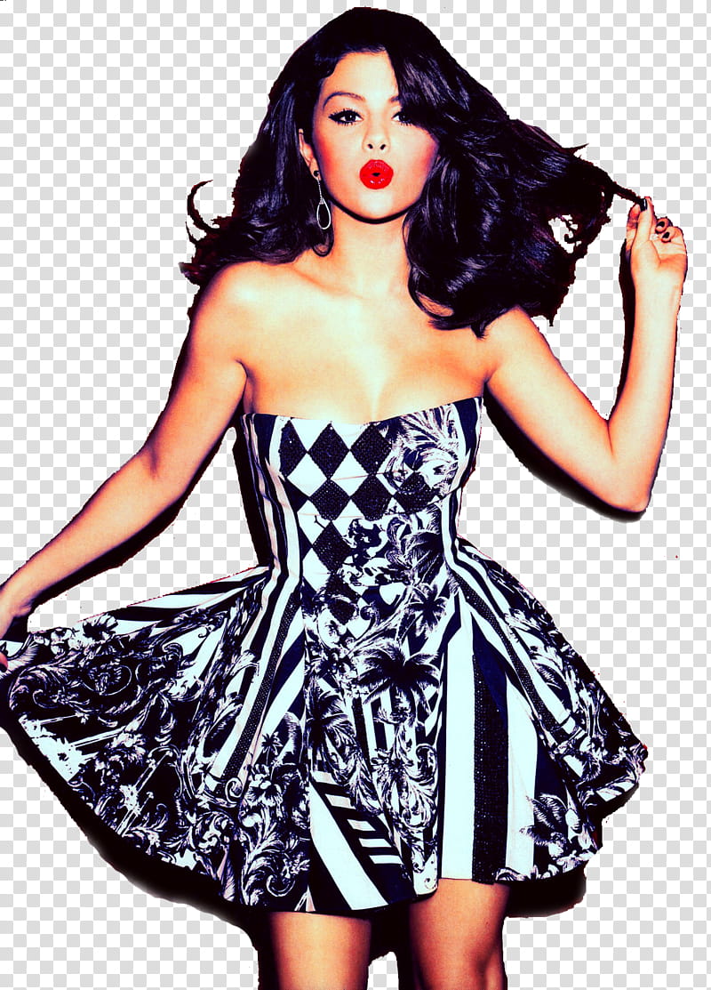 Selena Gomez Glamour Magazine HQ transparent background PNG clipart
