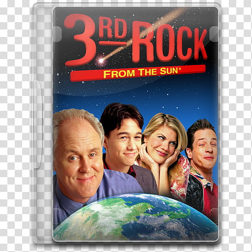 TV Show Icon , rd Rock from the Sun, rd Rock from the Sun DVD case transparent background PNG clipart