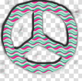 Peace and LOve s, multicolored peace sign transparent background PNG clipart