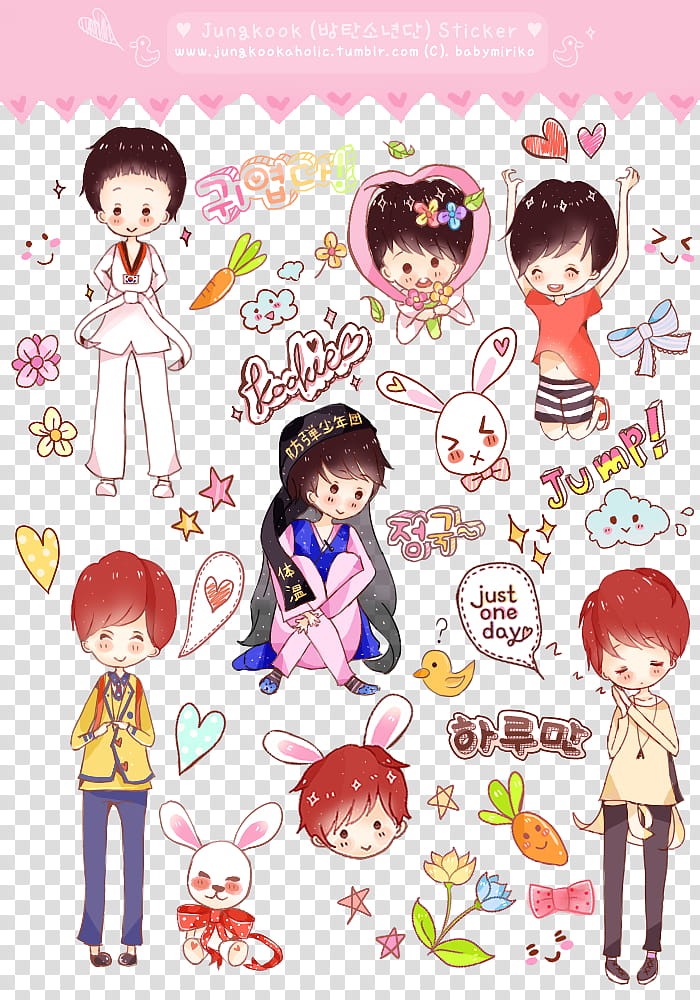 Bts, Tagged, Jungkook, Cartoon, Child, Child Art, Play, Happy transparent background PNG clipart