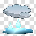 WSI Weather Icons As Seen on TV, Freezing Rain transparent background PNG clipart
