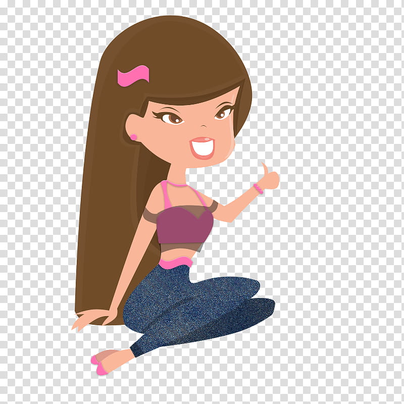 Styles doll PSD transparent background PNG clipart