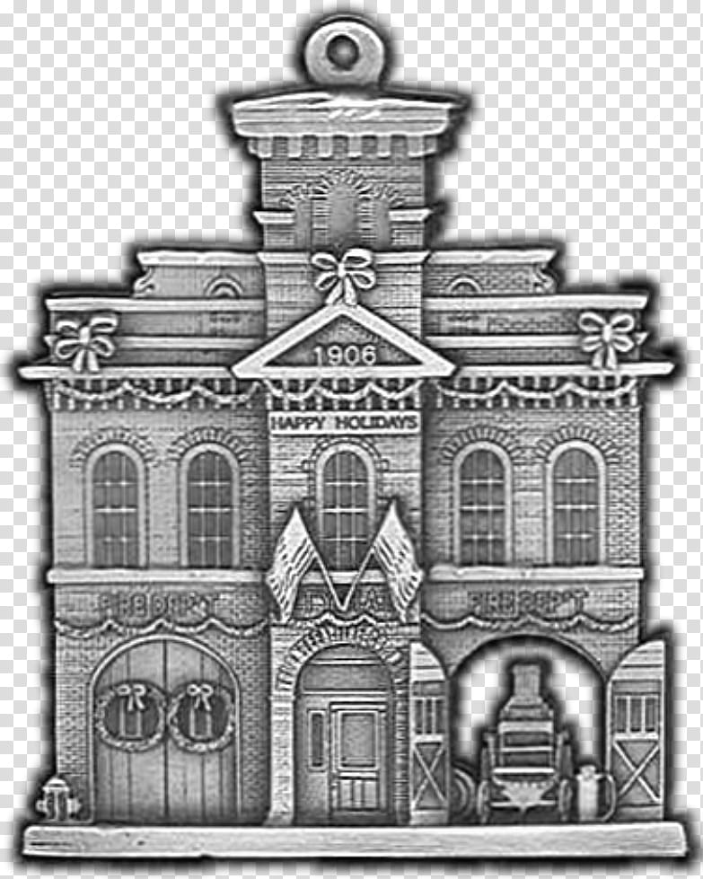 Christmas Day, Ornament, Creative Casting Engraving, Pewter, Architecture, Hermann, Synagogue, Facade transparent background PNG clipart