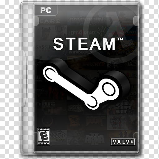 Game Icons , Steam, Steam PC poster transparent background PNG clipart