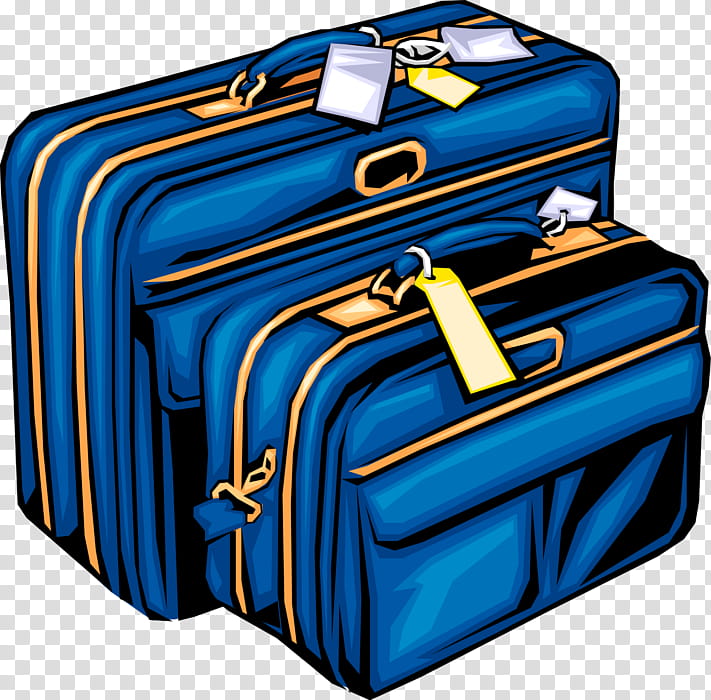 Travel Blue, Baggage, Suitcase, Hand Luggage, Checkin, Document, Luggage And Bags, Medical Bag transparent background PNG clipart
