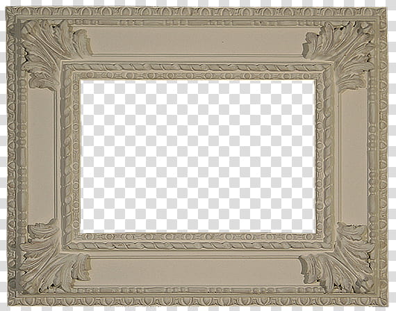 brown frame transparent background PNG clipart