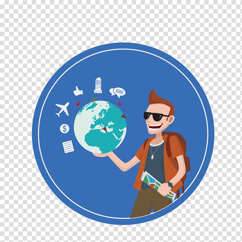 Travel Icons, Travel Agent, Tourism, Vacation, Hotel, Irish Travellers, Circle transparent background PNG clipart