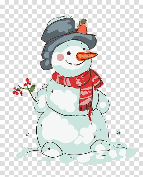 Christmas Resource , Snowman illustration transparent background PNG clipart